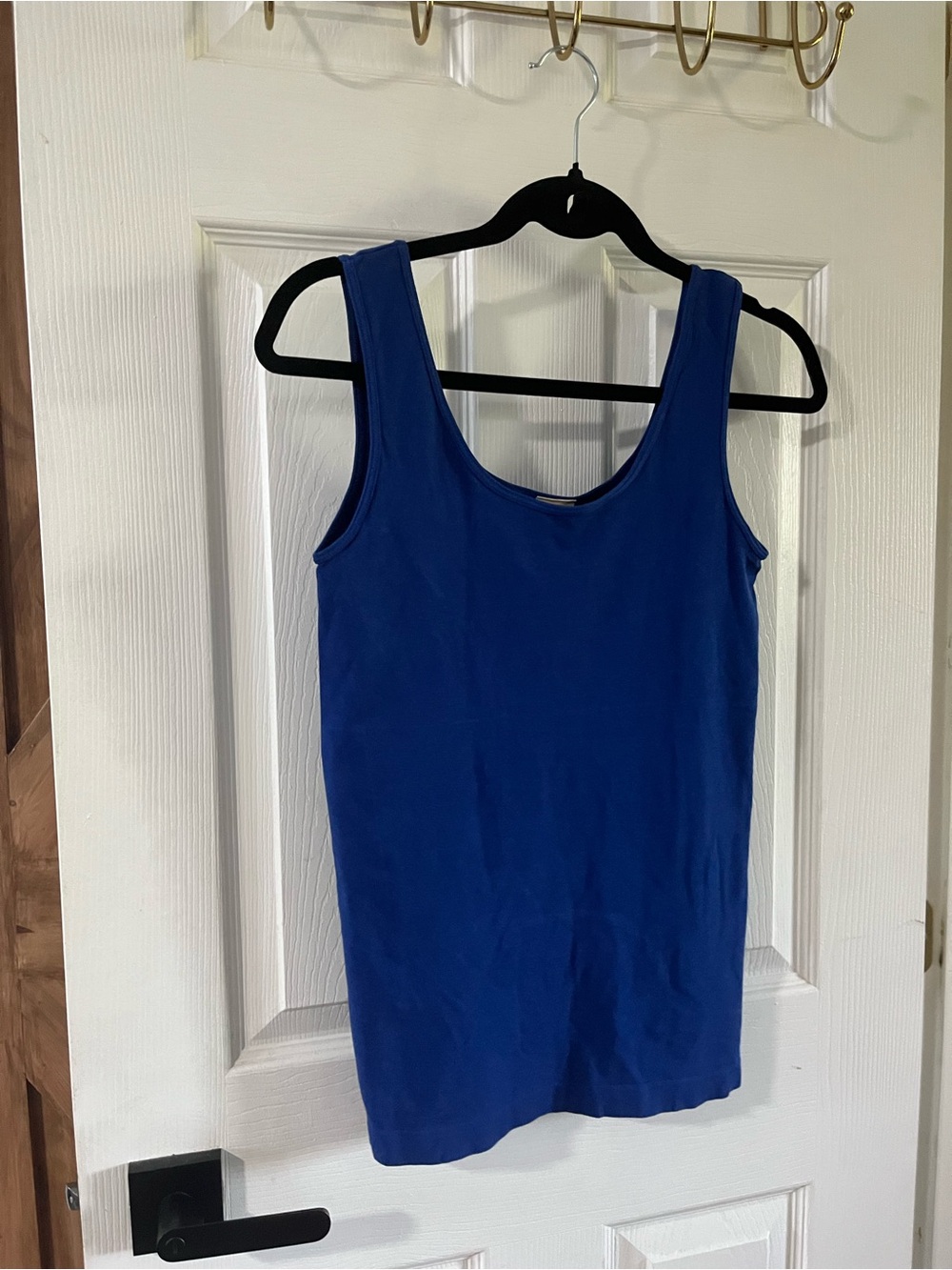 NWT Royal Blue Bamboo Tank Top - Versatile Basic, O/S (Fits Medium)